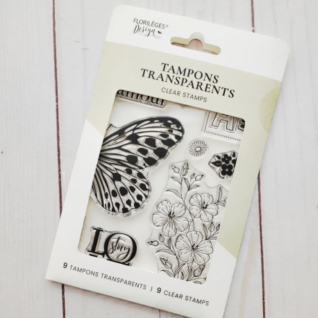 Florileges Clear Stamp GRAND PAPILLON