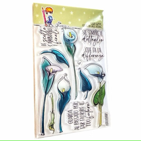 GLIMPS CLEAR STAMPS - GCS 25-191 CALLE DOODLE