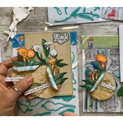 GLIMPS CLEAR STAMPS - GCS 25-191 CALLE DOODLE