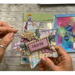 GLIMPS CLEAR STAMPS - GCS 25-193 BANNER DOODLE