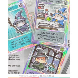 Mama Elephant MAGICAL WIZARDS Clear Stamp