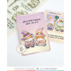 Mama Elephant MAGICAL WIZARDS Clear Stamp
