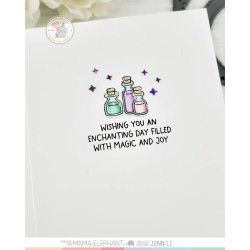 Mama Elephant MAGICAL WIZARDS Clear Stamp