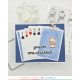 Mama Elephant PLAYING CARDS Clear Stamp