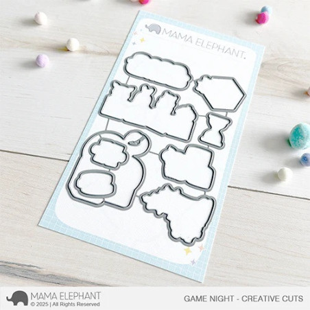 Mama Elephant Game Night CREATIVE CUTS