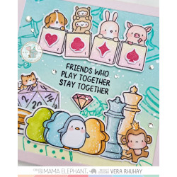 Mama Elephant Game Night CREATIVE CUTS