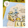 Mama Elephant GAME NIGHT Clear Stamp