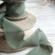 Old Fashion Ribbon Silk Chiffon VINTAGE SAGE