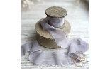 Old Fashion Ribbon Silk Chiffon VINTAGE VIOLET