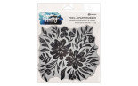 Simon Hurley Create Background Stamp Whimsical Florals 15x15cm