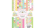 Doodlebug Design Butterfly Kisses Paper Pad 6x8