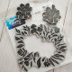 Simon Hurley Create Background Stamp Whimsical Florals 15x15cm