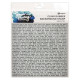 Simon Hurley Create Background Stamp Typewriter 15x15cm