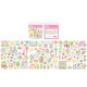 Doodlebug Design Butterfly Kisses Odds & Ends 134 pezzi