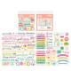 Doodlebug Design Butterfly Kisses Chit Chat 109 pezzi