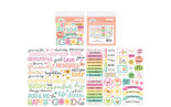 Doodlebug Design Butterfly Kisses Chit Chat 109 pezzi