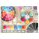 Sizzix Studio Clear Stamps with Stencils by Vic Hollins Artist Tools 666762