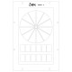 Sizzix Studio Clear Stamps with Stencils by Vic Hollins Artist Tools 666762