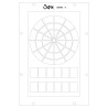 Sizzix Studio Clear Stamps with Stencils by Vic Hollins Artist Tools 666762