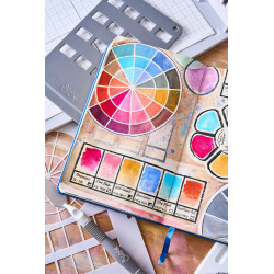 Sizzix Studio Clear Stamps with Stencils by Vic Hollins Artist Tools 666762