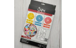 Sizzix Studio Clear Stamps with Stencils by Vic Hollins Artist Tools 666762