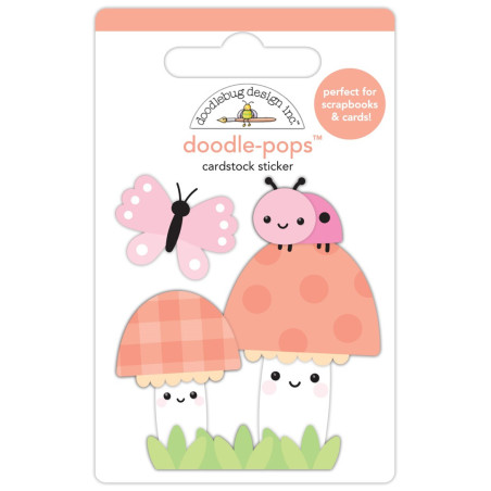 Doodlebug Design Butterfly Kisses Fun Guys Doodle-Pops