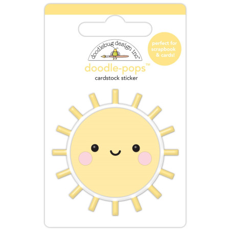 Doodlebug Design Butterfly Kisses Good Day Sunshine Doodle-Pops