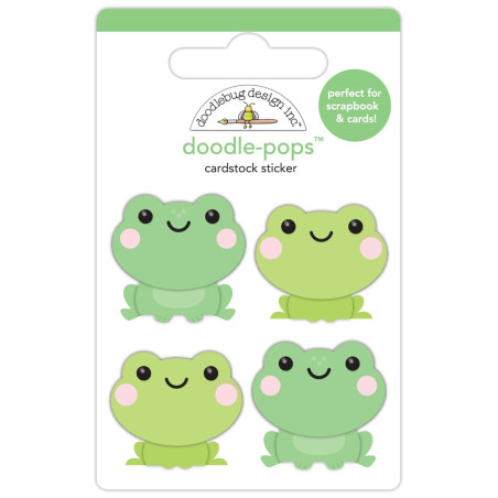 Doodlebug Design Butterfly Kisses Hoppy To See You Doodle-Pops