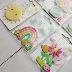 Doodlebug Design Butterfly Kisses Ladybug Garden Doodle-Pops