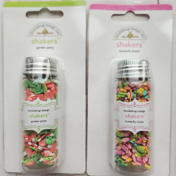 Doodlebug Design Butterfly Kisses Garden Party Shakers