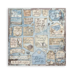 Stamperia Silent Sea Paper Pack 20x20cm