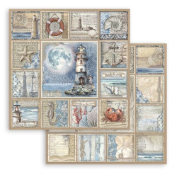 Stamperia Silent Sea Paper Pack 20x20cm