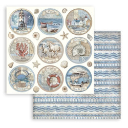 Stamperia Silent Sea Paper Pack 20x20cm