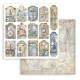Stamperia Silent Sea Paper Pack 20x20cm
