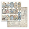 Stamperia Silent Sea Paper Pack 20x20cm