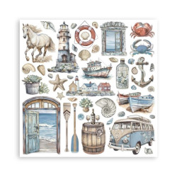 Stamperia Silent Sea Paper Pack 20x20cm