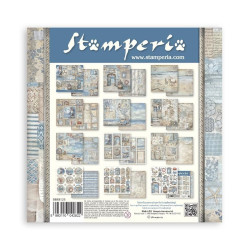 Stamperia Silent Sea Paper Pack 20x20cm