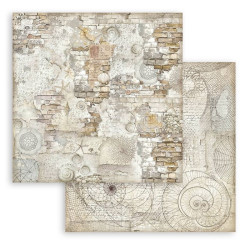 Stamperia Silent Sea Backgrounds Paper Pack 20x20cm