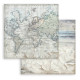 Stamperia Silent Sea MAXI Backgrounds Paper Pack 30x30cm