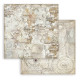 Stamperia Silent Sea MAXI Backgrounds Paper Pack 30x30cm