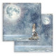 Stamperia Silent Sea MAXI Backgrounds Paper Pack 30x30cm