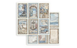 Stamperia Silent Sea Paper Sheet 6 Cards 30x30cm