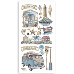 Stamperia Silent Sea Paper Cut-outs 4fogli