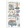 Stamperia Silent Sea Paper Cut-outs 4fogli