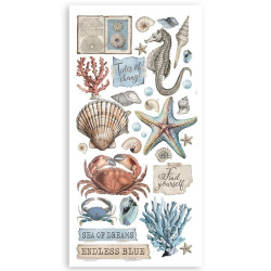 Stamperia Silent Sea Paper Cut-outs 4fogli