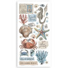 Stamperia Silent Sea Paper Cut-outs 4fogli
