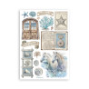Stamperia Silent Sea A5 Washi Pad 8pz