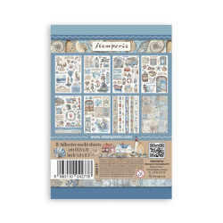 Stamperia Silent Sea A5 Washi Pad 8pz