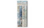 Stamperia Fabric Sheets SILENT SEA 30x30cm 4pezzi