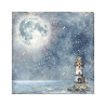 Stamperia Fabric Sheets SILENT SEA 30x30cm 4pezzi